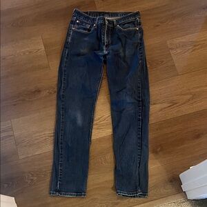 Levi's Dark Blue Straight Jeans